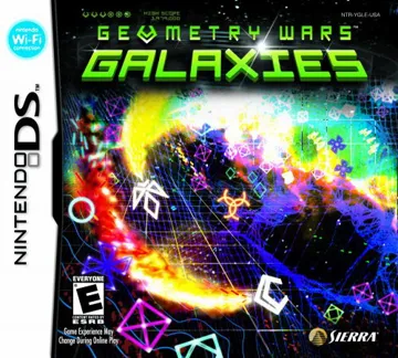 Geometry Wars - Galaxies (USA) box cover front